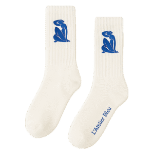 Les chaussettes "Nu Bleu"