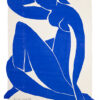 Affiche "Nu Bleu"