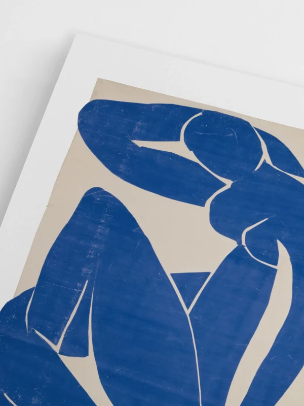 Affiche "Nu Bleu"