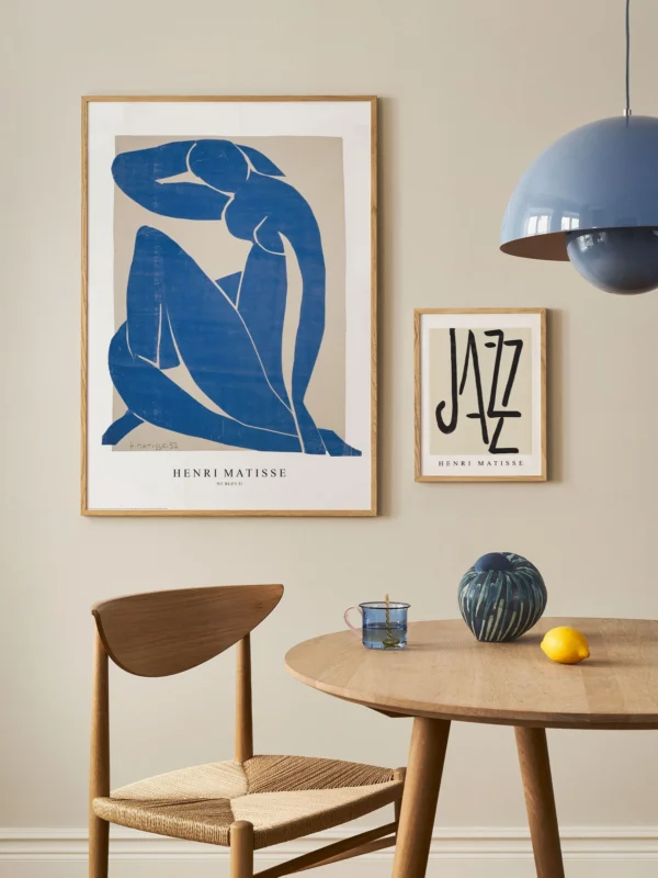 Affiche "Nu Bleu"