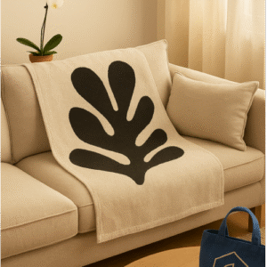 Plaid “Fleur de Matisse”