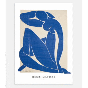 Affiche "Nu Bleu"