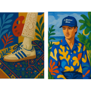 Lot 2 affiches – Atelier Bleu